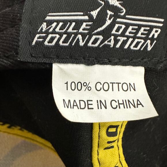 Mule Deer Foundation Trucker Hat Hunting Baseball Cap Gorpcore Festival Rare - Picture 6 of 6